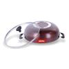 Sumeet Nonstick Granite Finish Deep Kadhai with Tempered Glass Lid - 2.5 LTR Capacity - 24.5cm Dia view 3