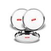 Sumeet Stainless Steel Plates - Set Of 3, Silver view 1
