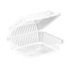Inline Plastics VPP757A Valu Pack Clear Hinged Container 8.4 Inch x 7.9 Inch x 3.3 Inch High, Pack of 10 view 1