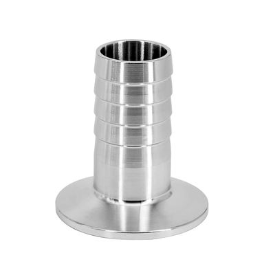 Beduan 1.5" Tri Clamp to 1-1/4" Barb Fitting Stainless Sanitary Home Brew Adapter (Ferrule OD 50.5mm)