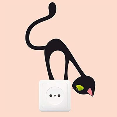 Ambiance Sticker col-PRISE08_17x12 Wall Sticker, Vinyl, Multi-Colour, 17 x 12 cm