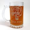Fraser Scottish Clan Crest 16oz Beer Stein Set of 4  Personalized Heraldic Engraving view 3