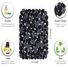 Bligli Pebble Sink Mat for Stainless Steel/Ceramic Sinks, 2 Pack PVC Sink Protectors Mats for Bottom of Kitchen Sink, Dish Drying Mat for Dishes and Glassware, 15.7 x 11.8 inch, Black view 3