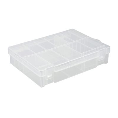 Aexit Transparent Plastic Power supply and power module Storage Battery Box Case for AA/AAA/C/D Batteries