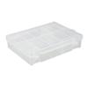 Aexit Transparent Plastic Power supply and power module Storage Battery Box Case for AA/AAA/C/D Batteries view 1