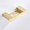 AOTAKE Brushed Gold Soap Dish Home Decoration Accessories Solid Stainless Steel Wall Mounted (Brushed Gold) view 2