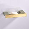 AOTAKE Brushed Gold Soap Dish Home Decoration Accessories Solid Stainless Steel Wall Mounted (Brushed Gold) view 4
