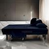 Split Head Flex King Sheets for Adjustable Beds, Flex Top King Sheets for Sleep Number Bed 100% Egyptian Cotton - 4Pcs Sheet Set -39" Top Split fit Upto 16" Deep Mattress (Navy Blue Solid) view 2