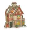 Department 56 Dickens Village Ten Lords Manor Lit House view 1