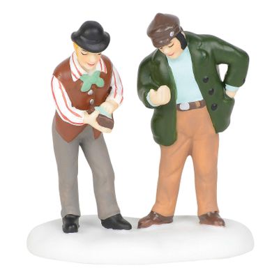 Department 56 Dickens Village Accessories Fish and Chips on Me Figurine, 2.5 Inch, Multicolor