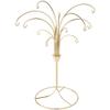 Bard's 12 Arm Gold-toned Ornament Stand, Tree, 11.5" H x 10" W x 10" D, Pack of 2 view 1