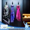 Clear Plastic Retail Scarf Rings - Round Fine Garment Hangers - 2.58" ID - 3.25" OD - 1000 Pack view 2