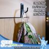 Clear Plastic Retail Scarf Rings - Round Fine Garment Hangers - 2.58" ID - 3.25" OD - 1000 Pack view 4