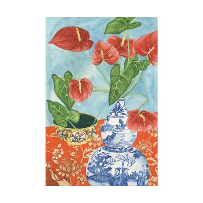 Trademark Fine Art Elegant Arrangement IV by Melissa Wang, 16x24