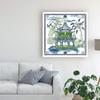 Trademark Fine Art Pagoda Visit I by Melissa Wang, 18x18 view 3