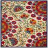 Nourison Home Aloha Red Multicolor 3'6" x 5'6" Area Rug - Easy Clean, Non Shedding, Bed Room, Living Room, Dining Room, Kitchen (4' x 6') view 2