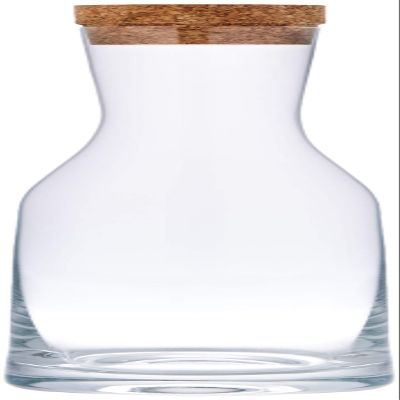 Bohemia Cristal La Bella Carafe,Vicenza, Height-30 cm, Capacity-1200 Mililiter, One Size
