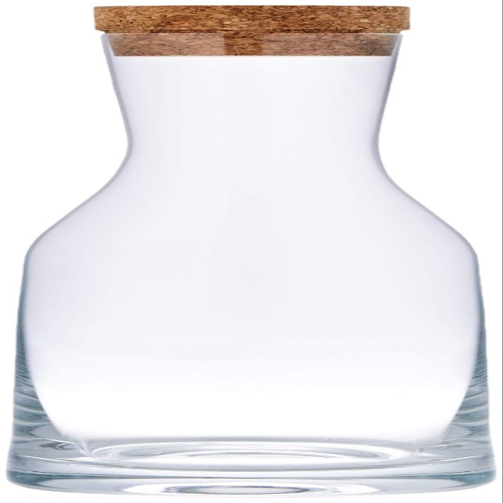 Bohemia Cristal La Bella Carafe,Vicenza, Height-30 cm, Capacity-1200 Mililiter, One Size