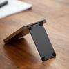 Muso Wood Book Ends for Shelves, Non-Slip Bookends, Heavy Duty Wooden Bookend Support for Books and Movies (Walnut 2 Pairs) view 4