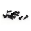 Aexit 30mmx12mmx1mm Metal Construction Hardware Ridged Picture Photo Frame Turn Button Black 10pcs Model:10as217qo19 view 3