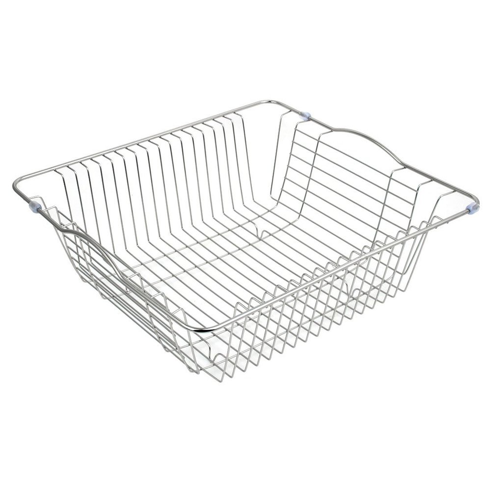 Aexit 35.5cmx33cmx12.5cm 201 Home Hardware Stainless Steel Sink Caddy Sponge sooaapps Holder Silver Tone Model:24as134qo250