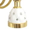 Aexit Space Aluminium Home Hardware Gold Tone European Style Spring-Type Hair Dryer Holder w Plug Hanging Hook Model:71as407qo55 view 4