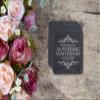 LifeSong Milestones Personalized 15th Anniversary Absorbent Slate Coaster 4 Piece Set 15 Years of Marriage - Fifteen Year Wedding Keepsake Gift for Parents Husband Wife him her 4 view 2