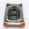Carillon Building City Hall of Munich Germany 3D Fridge Magnet Home & Kitchen Decoration Magnetic Sticker Munich Germany Refrigerator Magnet Tourist Souvenir Gift view 4