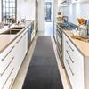 12 Ft Long Solid Anthracite Dark Grey Kitchen Hallway Runner Rug Non-Slip Washable, 26" X 12' Rubber Backed Carpet, Custom Size Floor Mat for Stairs Bedroom Bathroom Entryway, Your Choice of Length view 3