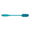 RSVP International Kitchen Scrubber Collection Dishwasher Safe, Silicone Bottle Brush, 12.5", Turquoise view 1