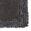 Better Trends 30 Heart Shaped Rugs 100% Cotton Soft Non Slip Doormat Washable Water Absorbent Rugs for Home Entrance Bathroom Shower Floor Decor, Gray Shaggy Border Collection view 4