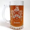 Jackson English Family Coat of Arms 16oz Beer Stein Set of 4  Personalized Engraved Glassware view 4