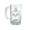 Dunne Irish Family Coat of Arms 16oz Beer Stein Set of 4 - Personalized Heraldic Engraving view 2