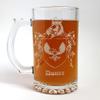 Dunne Irish Family Coat of Arms 16oz Beer Stein Set of 4 - Personalized Heraldic Engraving view 3