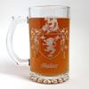 Molloy Irish Family Coat of Arms Beer Stein Set of 4, 16oz  Personalized Heraldic Engraving view 3