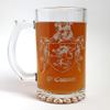 O'Connor Irish Family Coat of Arms 16oz Beer Stein Set of 4 - Personalized Heraldic Engraving view 3