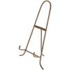 Bard's Antique Gold-toned Wrought Iron Easel, 14.5" H x 9.375" W x 6" D (For 11" - 17" Plates) view 1