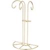 Bard's 3 Arm Gold-Toned Ornament Stand, 11.25" H x 6.75" W x 3.75" D view 1