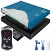 Innomax 100% WAVELESS WATERBED Mattress/Liner/Digital Heater/Fill Drain/Conditioner KIT (California King 72x84 1SF-7GT1) view 1