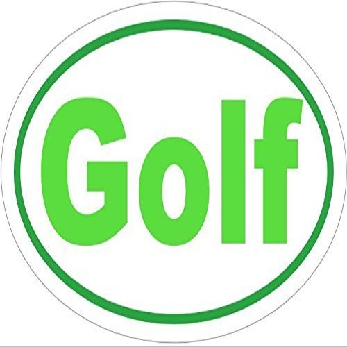 ION Graphics Magnet Golf - Golf Vinyl Magnet - Golfing Vinyl Magnet - Sport - Perfect Golfing Gift - Made in The USA Size: 4.7 x 3.3 inch