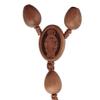 Rosary 5-decade Teardrop Jujube Light Wood 12mm view 4