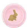 amscan 430830 Easter Coupe Plates Pink-19cm-20 Pcs view 1