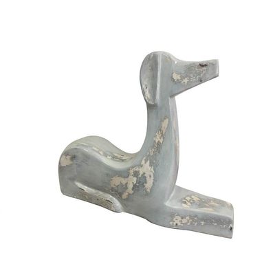 14" Tall Sitting Dog Statue Home Decor Statue