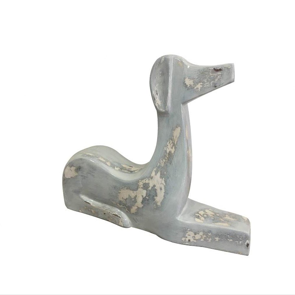 14" Tall Sitting Dog Statue Home Decor Statue