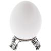 Bard's Pewter Egg Stand/Holder, Cats, 0.875" Diameter (Fits Hen Sized Eggs), Pack of 12 view 2