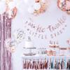 Ginger Ray White and Rose Gold Foiled Mummy To Be Baby Shower Sash Twinkle Twinkle view 2