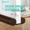 MAXTID Brown Door Draft Stoppers, Adjustable 32"-38", Double Sided, Insulation Strip, Air Stopper, Gap Filler view 4