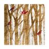 Trademark Fine Art Red Bird Christmas I by Studio W, 24x24 view 1