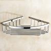 Aexit 10.3-inch x Home hardware 7.6-inch Brass Bathroom Basket Shower Caddy Corner Shelf Silver Tone Model:87as620qo504 view 4