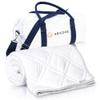 Aricove Cooling Weighted Blanket, 20 lbs, Twin Size for Adults, Luxury Heavy Blanket, Silky Soft Bamboo Viscose, 48x72 inches, Machine Washable, White view 1